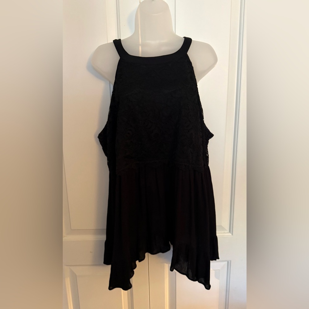 Torrid Black Dressy Tank